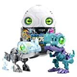 YCOO Robot Dinosauro Cyber Punk Duo nel Suo Uovo Sorpresa da Costruire, Effetti Sonori e Luminosi, 6 Diversi Biopods da ...