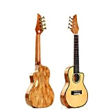 YDL.QING Ukulele Spruce 4 String Concert Guitar 24 Pollici Beginner Professional Performance Party Gioca a Christmas Halloween