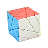 Yealvin Axis Cube, 4x4x4 Axis Magic Speed Cube 4x4 Stickerless Fisher Cube Cervello Teasers Puzzle Giocattoli per Bambini