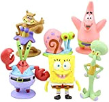 YFAMZO Set di 6 ornamenti per bambole Cartoon Carino, Ornamento auto, Forniture per feste di compleanno, Figure per Cupcakes, Forniture ...