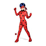Yiija Fast Fun – costume da Ladybug(Viving Costumes) 12-14 años rosso