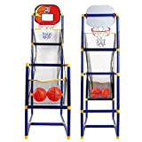 yingmu Gioco Arcade di Pallacanestro al Coperto - Canestro da Basket per Bambini, cavalletto da tiro a Basket, Set di ...
