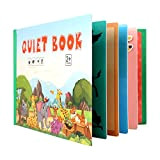 yingmu Sticker Book Set - Travel Quiet Book for Kids | Color Number Cognition Toddler Stickers Toys for 2 3 ...