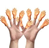 Yolococa Tiny Hands Mani Minuscole Manine per Dita Marionette da Dito Divertente Trucchi magici per Famiglia Amico Giochi Festa 10 ...