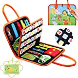 Yoocaa Busy Board, Giocattoli Montessori per i Bambini di 3 4 Anni, Giocattoli educativi da Viaggio per i Bambini autisti ...