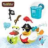 Yookidoo- Duck Giocattoli da Bagno, Multicolore, 40170