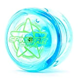 YoyoFactory SPINSTAR Yo-Yo - BLU (Grande Per i Principianti, Corda e Istruzioni Incluse)