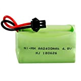 YUNIQUE ITALIA 1 Pezzo Batteria 4.8V AA, pacco batteria Ni-MH ricaricabile 2400 mAh, spina SM 2P per HY800 F1 F3 ...