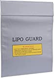 YUNIQUE Italia Lipo Guard Busta antincendio Lipo Bag, 23 cm x 18 cm x batterie lipo, Colore Argento