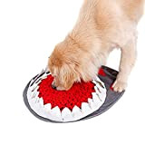YXYOL Sniffing Mat,Sniffing Tappeto per Cani Dogs,Forma di Squalo,Dog Sniff Carpet,Sniffing Tappetino per Cani per Cani Relax E Giocattolo per ...