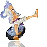 YYBC Figure Luffy Gear 5, 18cm Anime One Piece Gear 5 Luffy Action Figure, One Piece Luffy Action Figure, One ...