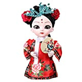 YZDKJDZ Caratteristiche in Stile Cinese da 6 Pollici, Ornamenti per Bambole Gege della Dinastia Qing, Artigianato, Regali da Collezione ， ...