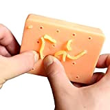 YzoTek - Giocattolo per scoppiare brufoli – spremere l'acne trucco gioco, sollievo dallo stress divertente Peach brufolo Popper (smettere di ...