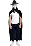 Zac's Alter Ego - Costume per Halloween, 3 pezzi, motivo: Vendetta, anonimo, Guy Fawkes