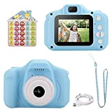 ZED- Fotocamere Digitali per Bambini, Fotocamera per Bambini Ricaricabile 1080P Regalo di Compleanno per Festival, Regalo per Bambine