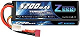 Zeee 2S Lipo Batteria 7,4V 100C 5200mAh Batteria RC Hardcase con Connectore Deans T Spina per RC Evader BX RC ...