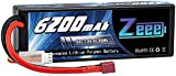 Zeee 2S Lipo Batteria 7,4V 60C 6200mAh RC Batteria Hardcase con Connectore Deans T Spina per RC Evader BX RC ...