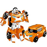 ZENIANGPN Transformer Giocattoli Bambini Trasformazione Tobot Deformazione Robot Giocattolo Cartone Animato Modello di Animazione Compleanni Regalo Action Figure, 5,9"