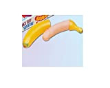 Zeus Party Banana con Pene Estraibile Articoli Scherzo per Feste Addio Celibato Nubilato ed Altre Occasioni