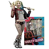 ZHAOHUIFANG Squadra di Suicidio Harley Quinn Mobile Bambola Toy (può Cambiare Testa) Statua