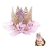 Zhihui Corona per Il Compleanno della Bambina - Cappelli di Compleanno della Principessa Tiara | Accessori per Capelli per Ragazze ...