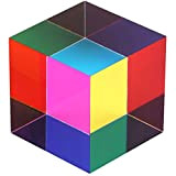 ZhuoChiMall CMY Mixing Color Cube, Prisma cubo Acrilico da 50 mm (2 Pollici), CMYcube per Arredamento casa o Ufficio, Giocattoli ...