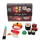 ZOYLINK Pretend Sushi Set Simulato Divertente Divertimento Realistico Giocattolo del Giocattolo Food Sushi Playset Pretend Food Sets Giocattoli di Cibo ...