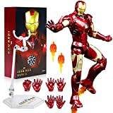 ZT Figure d'azione Deluxe da collezione Iron Man MK3 del decimo anniversario 7 pollici