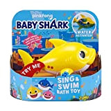 Zuru Pinkfong Robo Alive Baby Shark-Giocattolo da Bagno Giallo, Colore, 25282