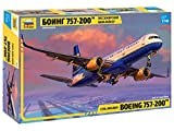 Zvezda 7032 Boeing 757-200, Scala 1/144, Plastic Model Kit