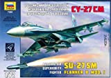 Zvezda Modellino aereo SU-27SM, scala: 1:72, Multicolore, ZV7295