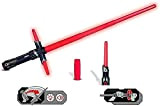 ZXCVBN Star Wars Kylo Ren Giocattolo Spada Laser Rossa per Bambini sopra i 6 Anni, luci Regolabili 81 cm