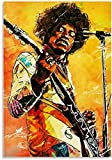 ZYHSB Jimi Hendrix Poster Puzzle in Legno 1000 Pezzi Giocattoli per Adulti Gioco di Decompressione Wk268Xv