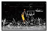 ZYHSB Nero E Giallo Partita NBA Giocatore di Basket Kobe Bryant Poster Puzzle di Legno 1000 Pezzi Giocattoli per Adulti ...